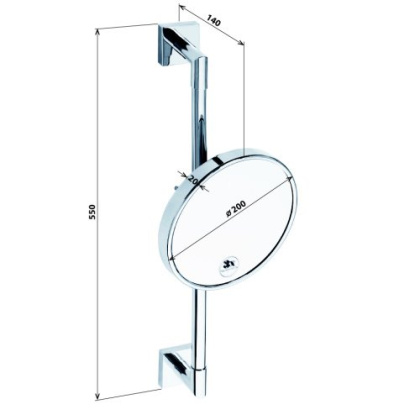 Косметическое зеркало на стойке Косметическое зеркало на стойке