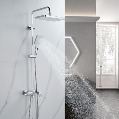 Душевая стойка со смесителем Shevanik S68 S6826