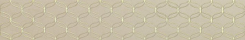 Ethereal Бордюр светло-бежевый K944346 9х60