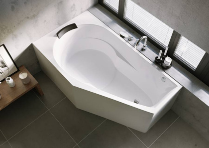 Акриловая ванна Riho Yukon 160 см R Plug&Play Акриловая ванна Riho Yukon 160 см R Plug&Play