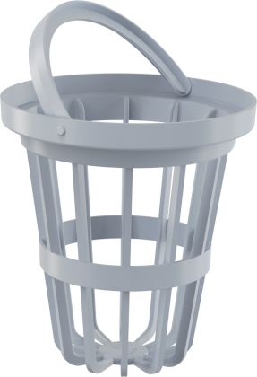 Корзина - серая Корзина - серая