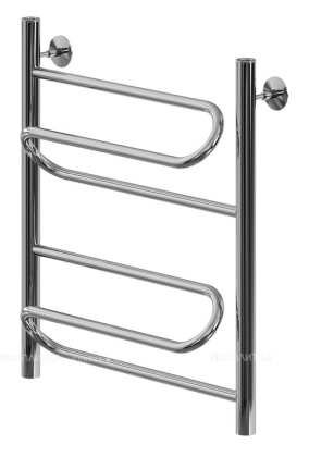Полотенцесушитель водяной Aquanet Paolo 600x400, хром Полотенцесушитель водяной Aquanet Paolo 600x400, хром