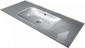 Столешница стекло 110см моноблок СЕРЕБРО поталь (Копировать)