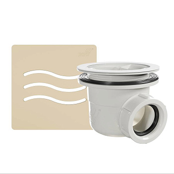 Сифон для душевых поддонов RGW S-010-1 Волна пустыня 90 мм, RGW 502411101-13