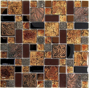 Мозаика натуральный камень Liberty-2 (чип 8) 300*300(11шт-0.99м2), м2
