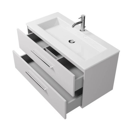 Тумба под раковину Creto Ares 100 белая