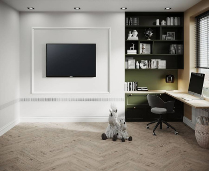 Керамогранит Oak янтарный OK 0054 15х60 (15шт_1,35м2), м2