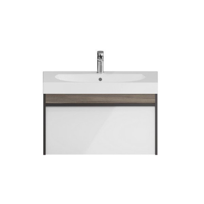 Тумба с раковиной Kerama Marazzi Modula 80 см MO.80.1+1\AR арабика