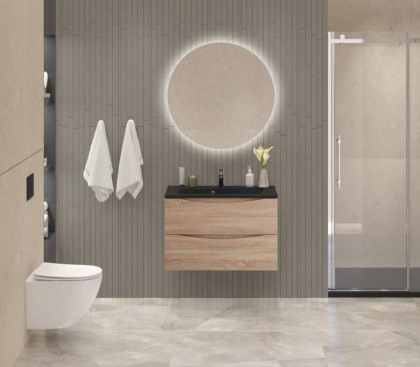 Тумба с раковиной подвесная BelBagno MARINO 70 Bianco Lucido, раковина белая Тумба с раковиной подвесная BelBagno MARINO 70 Bianco Lucido, раковина белая