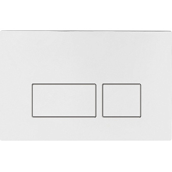 Кнопка смыва BB042BL, белая глянцевая