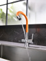 Смеситель Lemark Comfort LM3075C-Orange для кухни  с подключением к фильтру с питьевой водой