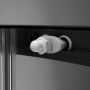 W88E-205-090BT64 X-Joy Twin Slide,  Душевое ограждение c поддоном, 90x90, профиль Черный