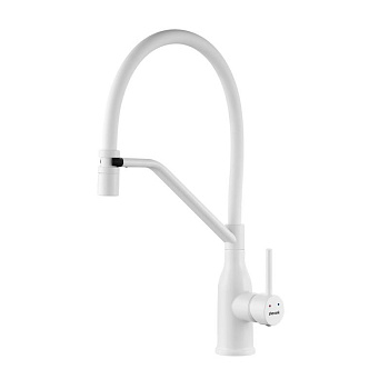 Смеситель для кухни с гибким изливом Shevanik S343C-1 Смеситель для кухни с гибким изливом Shevanik S343C-1