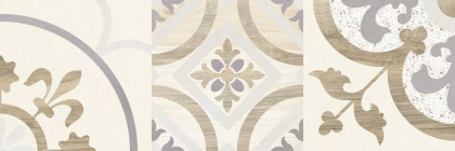 Плитка настенная Woody бежевый узор 25х75 (9шт/1,69м2),м2