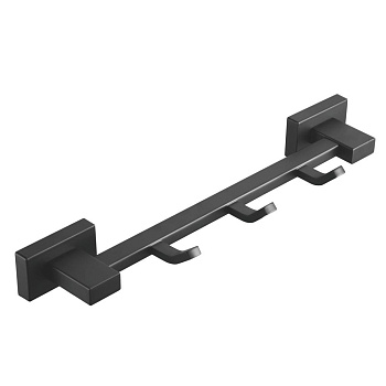 Планка с 3 крючками Черн., SG5631H Shevanik, Черный Планка с 3 крючками Черн., SG5631H Shevanik, Черный