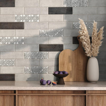 Декор VT\A240\9016 Шеннон 7 матовый 8.5*28.5*8.5 (уп\8шт), шт