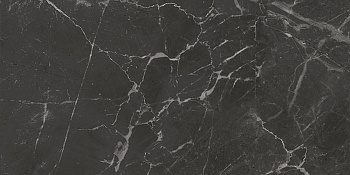 Плинтус Коррер чёрный глянцевый обрезной 30x15x1,7