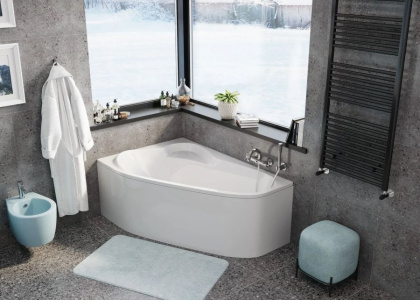 Акриловая ванна VAGNERPLAST SELENA 160x105 Left Акриловая ванна VAGNERPLAST SELENA 160x105 Left