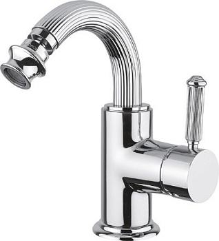 OLIMP-BSM2-03/24-L Смеситель на биде однорычажный c донным клапаном, золото