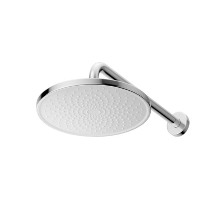 RELAX-VDSET-01 Душевой комплект встраиваемый с изливом (смеситель встраиваемый, верхний душ, ручной душ со шлангом, штуцер с держателем), хром