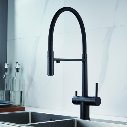 Смеситель для кухни с гибким изливом Shevanik S178 S178H