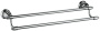 Полотенцедержатель двойной RUSH Socotra, 69х13х9 см, хром, ST12532