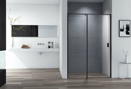 URBAN-B-12-130-C-NERO Душевая дверь