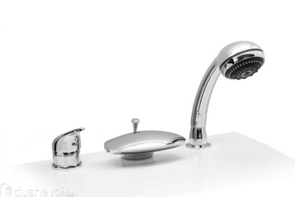 Смеситель ASD Astel на борт ванны, врезной, 3 элемента Смеситель ASD Astel на борт ванны, врезной, 3 элемента