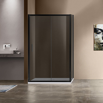 Душевой уголок Garda VSR-1G9012CGB, 1200*900, черный, стекло тонированное Душевой уголок Garda VSR-1G9012CGB, 1200*900, черный, стекло тонированное