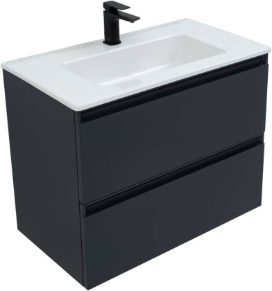 Тумба под раковину Allen Brau Eclipse 80 1.E1002.AM антрацит матовый
