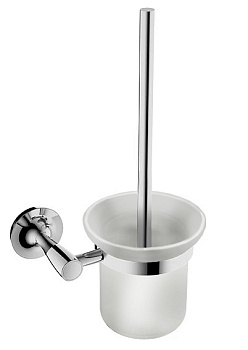 Ёрш для туалета RUSH Balearic, 38х16х13 см, хром, BA39710