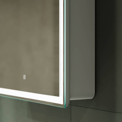 Зеркальный шкаф для ванной комнаты SANCOS  Diva  600х150х800, с подсветкой, арт.DI600 Зеркальный шкаф для ванной комнаты SANCOS  Diva  600х150х800, с подсветкой, арт.DI600