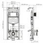 Alme 15TLT.010.ME.WH04 Система инсталляции для унитазов Alme 15TLT.010.ME.WH04 Система инсталляции для унитазов