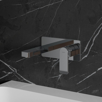 Смеситель для умывальника скрытого монтажа OMNIRES BARETTI BA7815CR (хром)