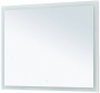 Зеркало Aquanet Гласс 120 белый LED