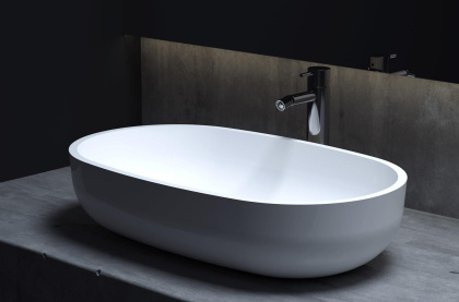 Раковина накладная Salini GLORIA 305 покраска по RAL  снаружи