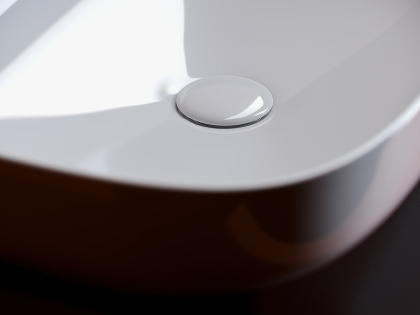 Умывальник чаша накладная прямоугольная Element 600*380*150мм