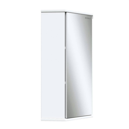 Шкаф-зеркало Onika Модерн 34 белый, универсальный, угловой