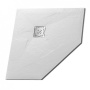Душевой поддон RGW ST/T-W 100 x 100 см, трапеция, из искусственного камня, белый, 16155100-01 Душевой поддон RGW ST/T-W 100 x 100 см, трапеция, из искусственного камня, белый, 16155100-01
