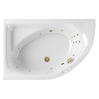 Ванна EXCELLENT Aquarella 170x110 (левая) "SMART" (бронза) Ванна EXCELLENT Aquarella 170x110 (левая) "SMART" (бронза)