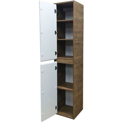 Пенал подвесной Monaco Wood левосторонний (ШхГхВ) 350х350х1748 Пенал подвесной Monaco Wood левосторонний (ШхГхВ) 350х350х1748