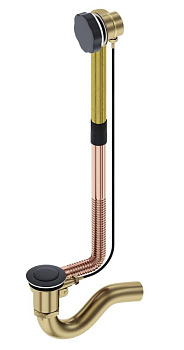 Слив перелив Timo 8003/03 черный матовый Слив перелив Timo 8003/03 черный матовый