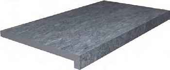 Ступень клееная DL600600R20\GLF Роверелла серый тёмный 34х60х20 (2шт/уп), шт
