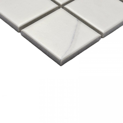 Мозаика керамогранитная  Calacatta-48 300 мм × 300 мм × 6 мм (20шт/1,872м2), м2 Мозаика керамогранитная  Calacatta-48 300 мм × 300 мм × 6 мм (20шт/1,872м2), м2