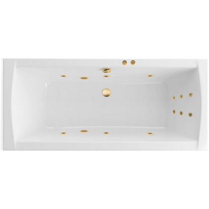 Ванна EXCELLENT Aquaria Lux 180x80 "LINE" (золото) Ванна EXCELLENT Aquaria Lux 180x80 "LINE" (золото)