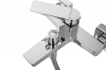 ARDENTE Смеситель для ванны и душа в комплекте с ручным душем, шлангом и держателем, хром ARDENTE-VASM-CRM