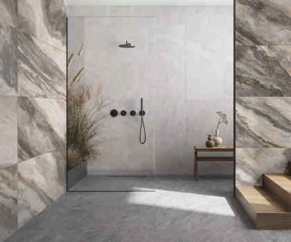 Керамогранит Quarstone Серый Матовый R10B 7Рек 60х120