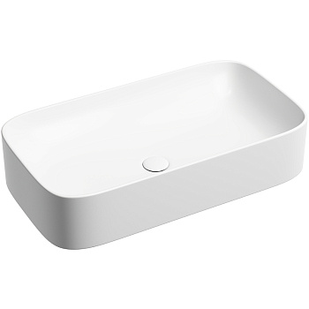 Умывальник чаша накладная круглая (цвет Темно-Коричневый Матовый) 360*360*115мм