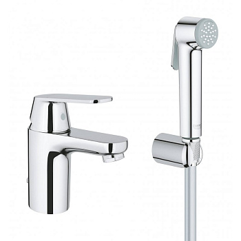 Смеситель для раковины с душем Grohe Eurosmart Cosmopolitan 23125000 хром