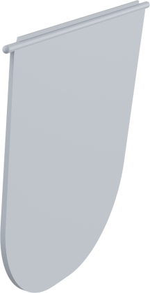 Заслонка - серая Заслонка - серая